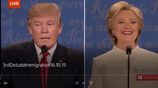 Click here for the issue clip on immigration from the third presidential debate. 